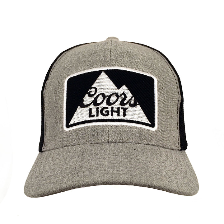 Coors Light Trucker Style Hat - Gray and Black