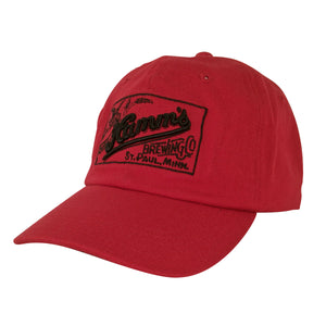 Hamm's Beer Hat - Cranberry Red