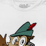 Woodsy Owl Give a Hoot Don't Pollute on Recycled T-Shirt - White
