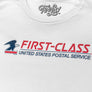 USPS First-Class Mail Logo T-Shirt - White