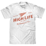 Miller High Life Beer T-Shirt - White