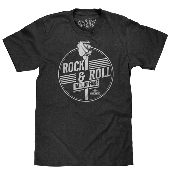 Rock and Roll Hall of Fame Retro Microphone T-Shirt