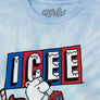 ICEE Polar Bear Tie Dye T-Shirt - Blue and Purple Tie Dye