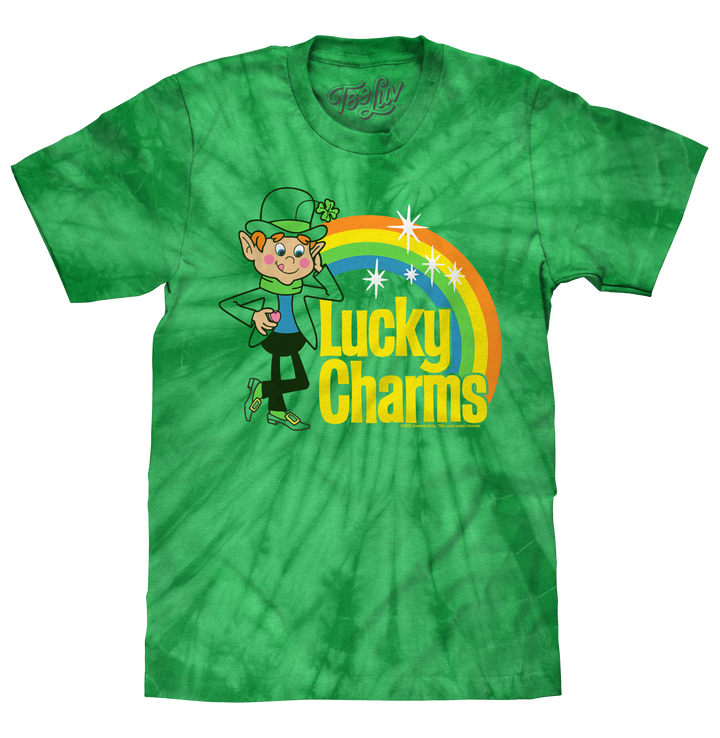 Lucky Charms Tie Dye T-Shirt - Kelly Green Tie Dye