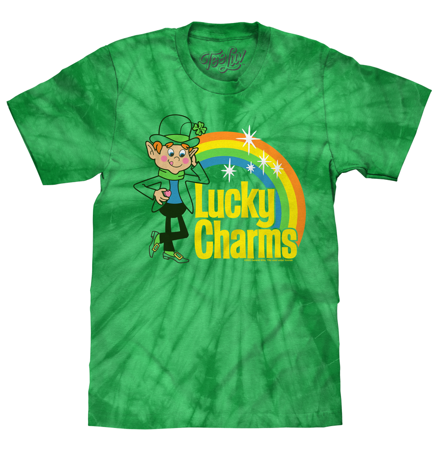 Lucky Charms Tie Dye T-Shirt - Kelly Green Tie Dye – Tee Luv