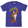 Frosted Flakes Tony The Tiger T-Shirt - Royal Blue