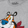 Tony The Tiger Frosted Flakes Cereal Mascot T-Shirt - Athletic Heather Gray