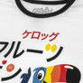 Froot Loops Cereal Japanese Toucan Sam Ringer T-Shirt - White/Black