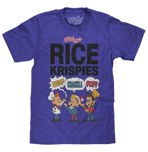 Rice Krispies Snap, Crackle, and Pop T-Shirt - Royal Blue Heather