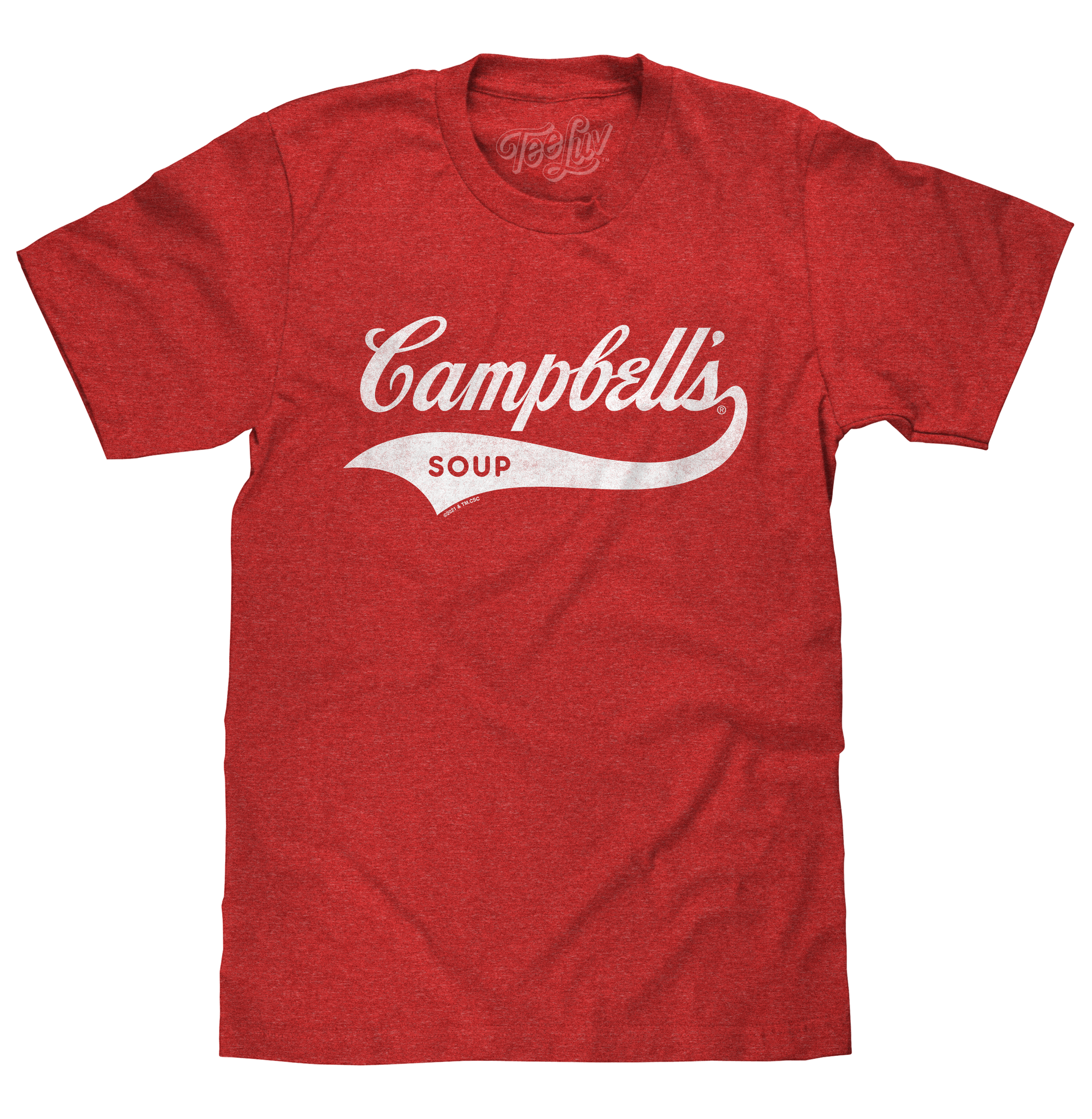 Vintage Campbell's Soup T-Shirt - Red Heather – Tee Luv