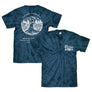 Coors Banquet Beer Logo T-Shirt - Navy Spider Tie Dye