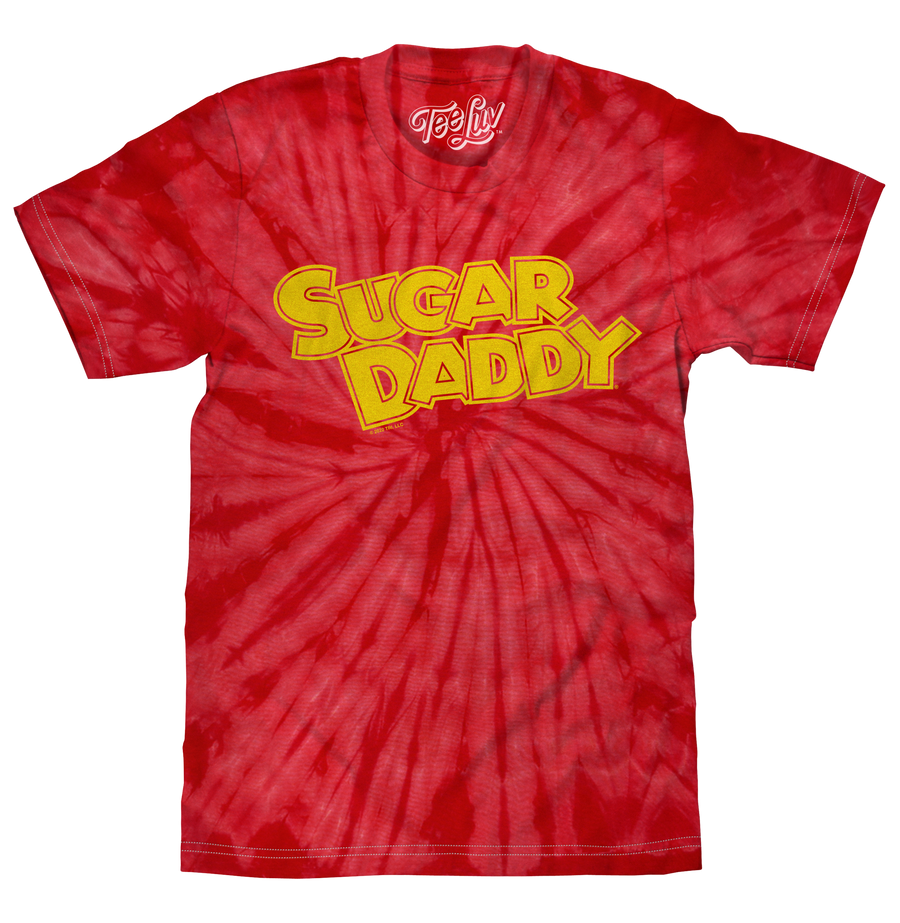 Sugar Daddy Tie Dye T-Shirt - Red Spider Tie Dye