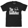 The Godfather Movie Logo T-Shirt - Black