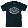 Distressed Survivor TV Show Logo T-Shirt - Denim Black Heather