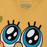 Tee Luv Kids Spongebob Squarepants Face Youth T-Shirt - Banana Yellow