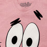 Tee Luv Kids Patrick Star Face T-Shirt - Pink