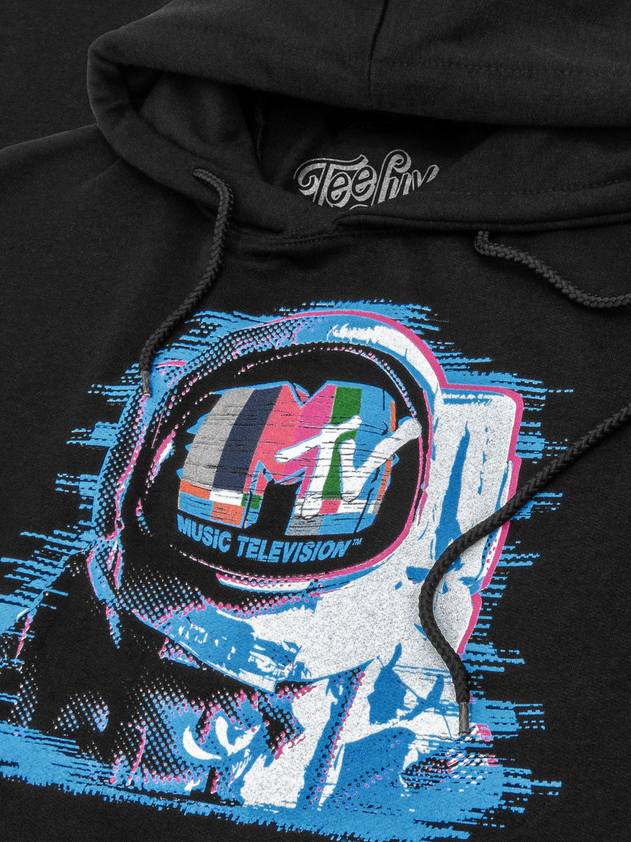 MTV Astronaut Hooded Sweatshirt - Black