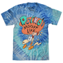 Rocko's Modern Life Tie Dye T-Shirt - Blue Jerry Tie Dye