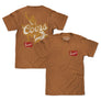 Coors Banquet Rodeo Bull Rider Front/Back T-Shirt - Brown Sugar