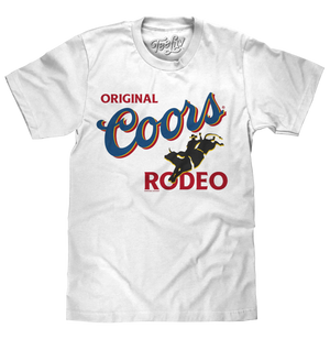 Coors Original Rodeo Beer T-Shirt - White
