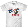 Coors Original Rodeo Beer T-Shirt - White