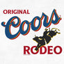 Coors Original Rodeo Beer T-Shirt - White
