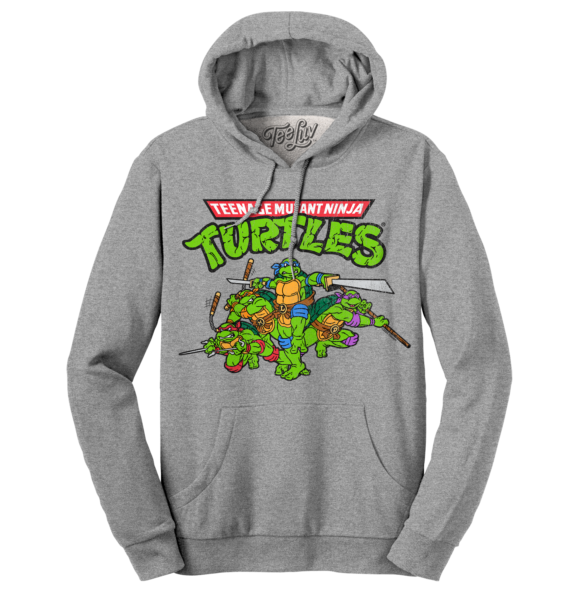 Teenage Mutant Ninja Turtles Hooded Sweatshirt - Oxford Gray Teenage Mutant Ninja Turtles Hooded Sweatshirt - Oxford Gray