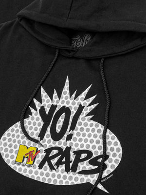 Yo! MTV Raps Hooded Sweatshirt - Black