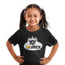 Tee Luv Kids Yo! MTV Raps Youth T-Shirt - Black