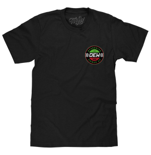 Mountain Dew Racing Front and Back T-Shirt - Black