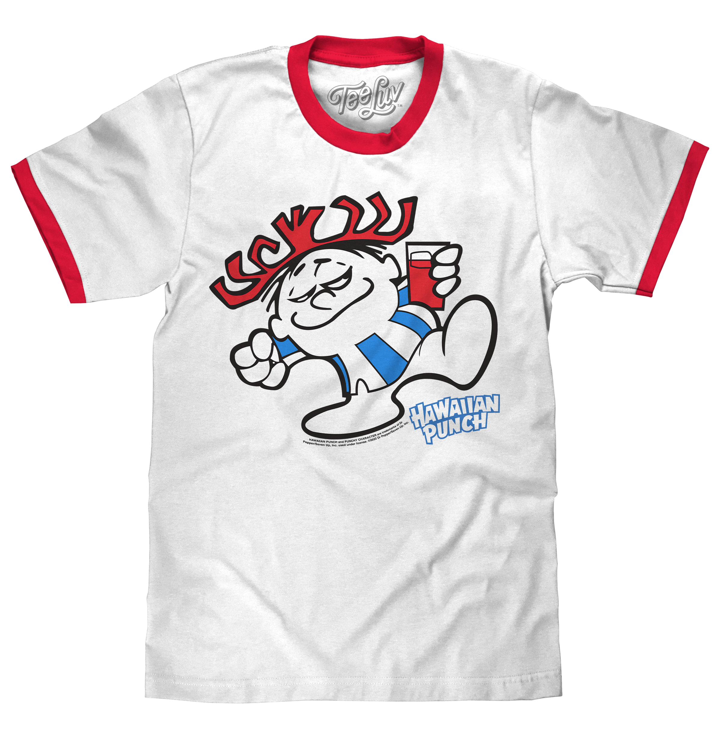 ★AAKAM★ Punch Boy Printed Ringer Top Red Star Ringer Top (Red) - AAKAM | 60% - Asian Fashion Online Store