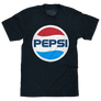 80s Pepsi Logo T-Shirt - Navy Blue