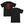 Fireball Whisky Left Chest Front and Back Dragon Mascot Logo T-Shirt - Black