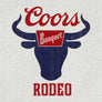 Coors Banquet Rodeo Hooded Sweatshirt - Gray