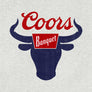 Coors Banquet Rodeo Hooded Sweatshirt - Gray