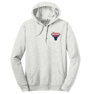 Coors Banquet Rodeo Hooded Sweatshirt - Gray