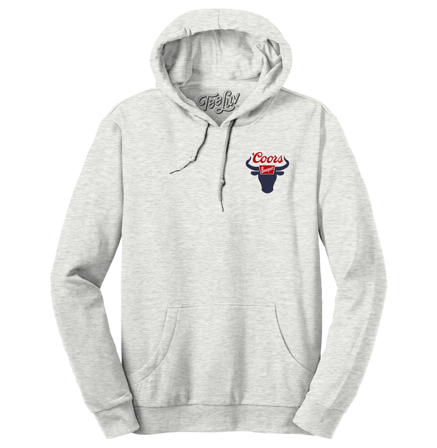 Coors Banquet Rodeo Hooded Sweatshirt - Gray