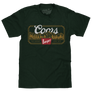Coors Banquet Beer The Legend Since 1873 Rocky Mountains T-Shirt - Forest Green