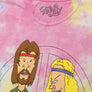Beavis and Butthead Hippie Tie Dye T-Shirt - Sherbert Tie Dye