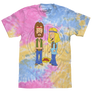 Beavis and Butthead Hippie Tie Dye T-Shirt - Sherbert Tie Dye