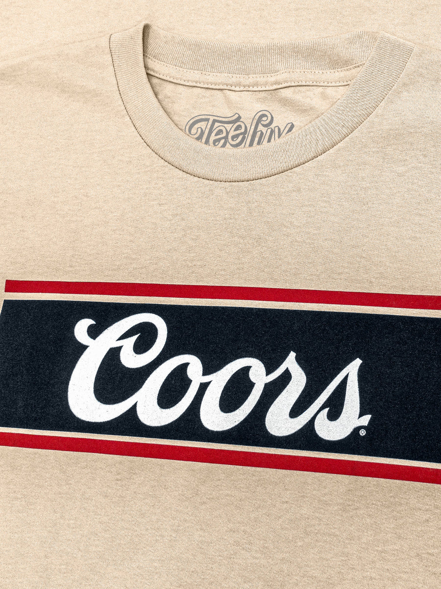 Coors Beer Logo T-Shirt - Cream
