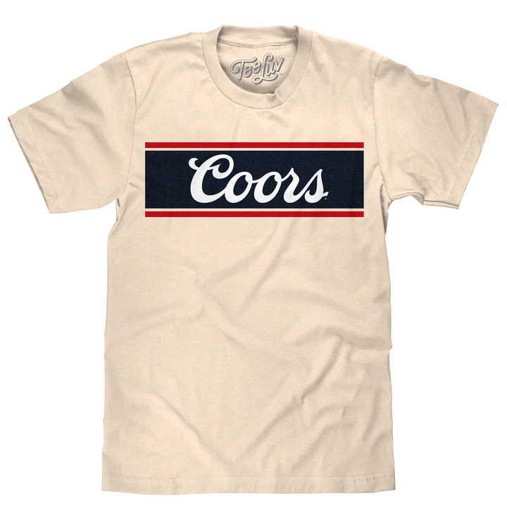 Coors Beer Logo T-Shirt - Cream