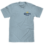 Corona Extra Left Chest Front and Back Beer Logo T-Shirt - Arctic Blue