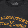 Yellowstone Dutton Ranch Logo T-Shirt - Vintage Black