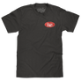 Made in the USA Coors Banquet Faded Double Sided Beer Logo T-Shirt - Asphalt Gray