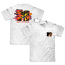 MTV 80s Logo Front/Back Print T-Shirt - White