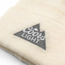 Coors Light Beer Mountain Logo Beanie - White