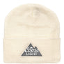 Coors Light Beer Mountain Logo Beanie - White