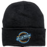 Blue Moon Logo Knit Hat Beanie - Black