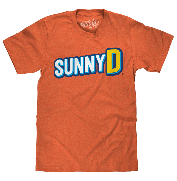 Sunny Delight Beverage T-Shirt - Heather Orange